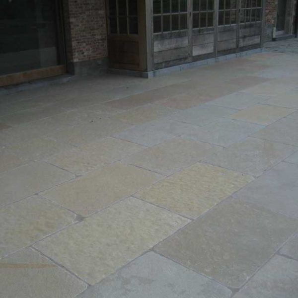 Antiqued flagstones for outside