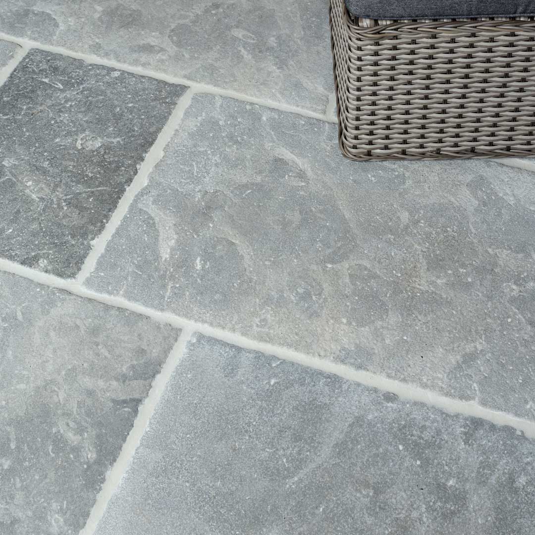 Bastille bleu limestone flooring Natural Stone Consulting
