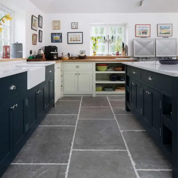 bastille bleu limestone floor