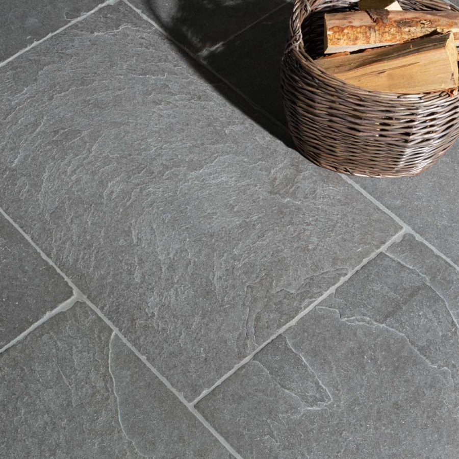 Berkeley grey flagstones with century finish from Natural Stone Consulting
