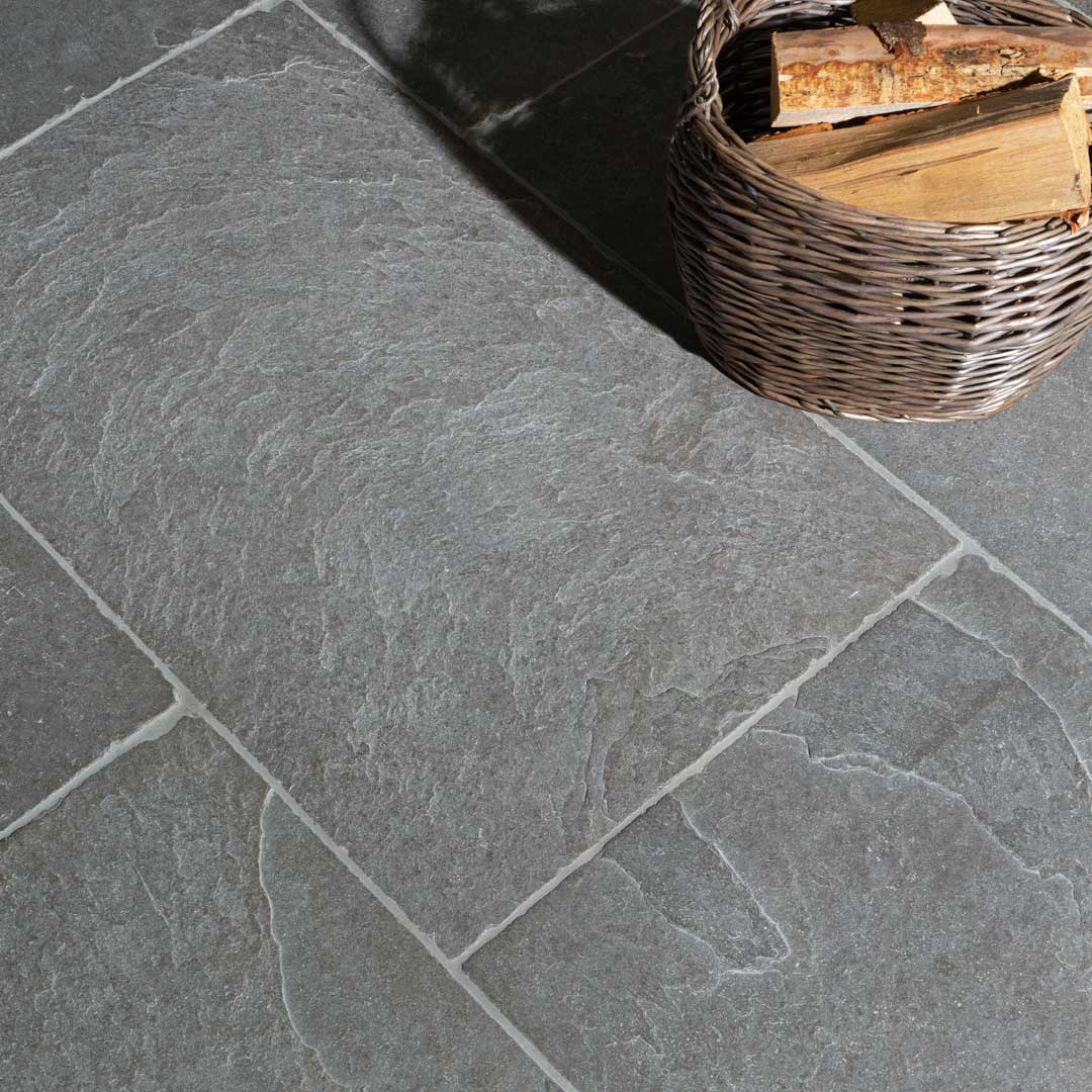 Berkeley grey flagstones with century finish from Natural Stone Consulting