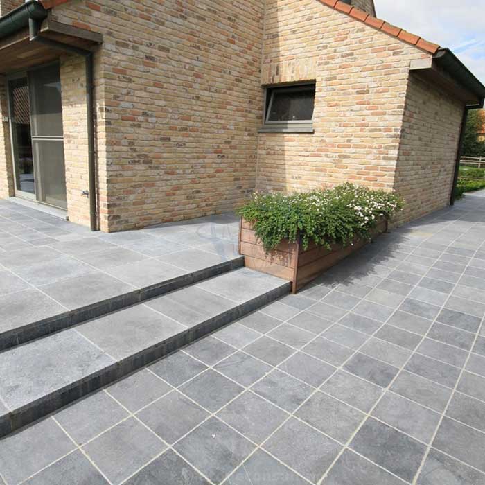 Aged Blue Limestone Paving Aged Blue Limestone Paving