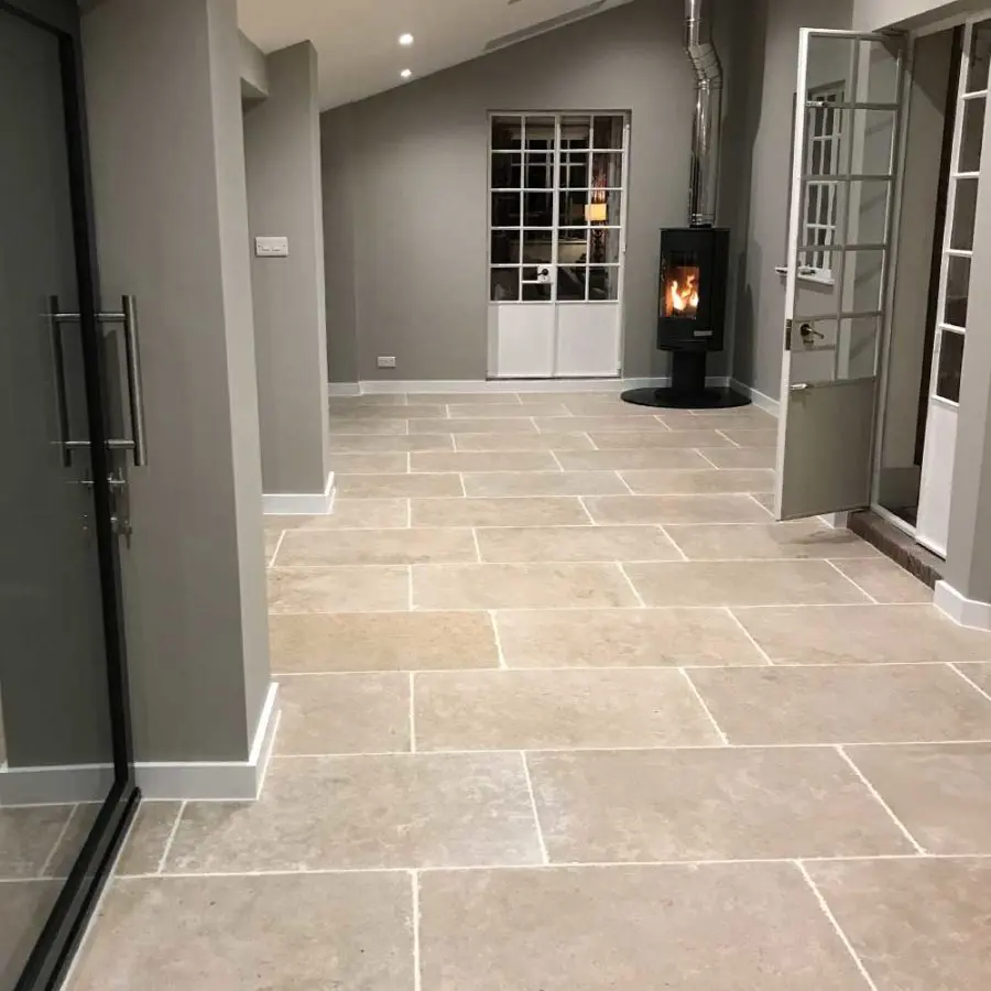 Chambolle tumbled flagstones Natural Stone Consulting