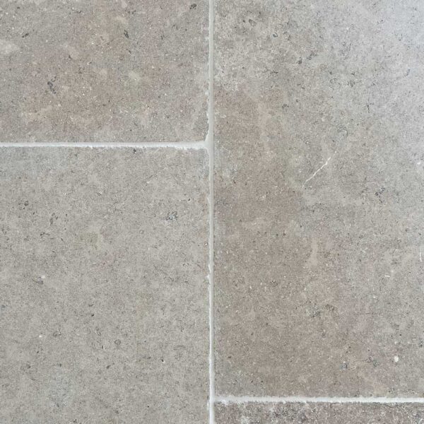 Chambolle tumbled limestone flooring