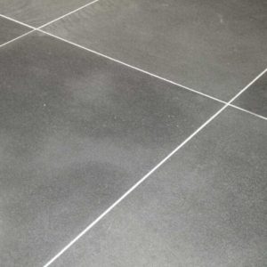 Grey basalt tiles