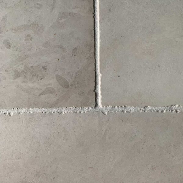 Lunar tumbled aged limestone flooring