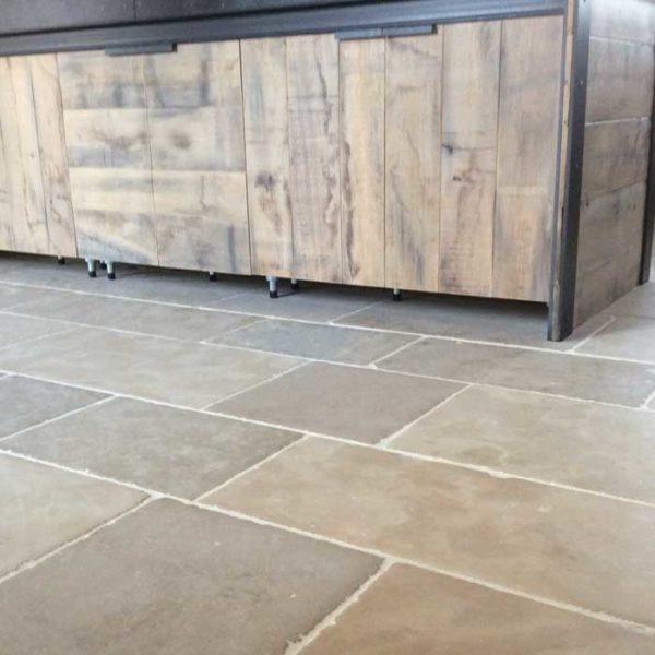Montpellier antiqued stone flooring