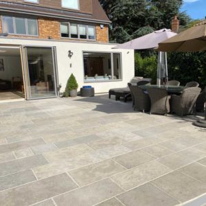 Paris Casa limestone paving