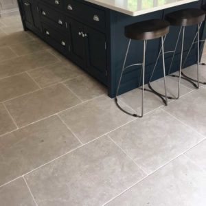 Chalon Grey limestone tiles