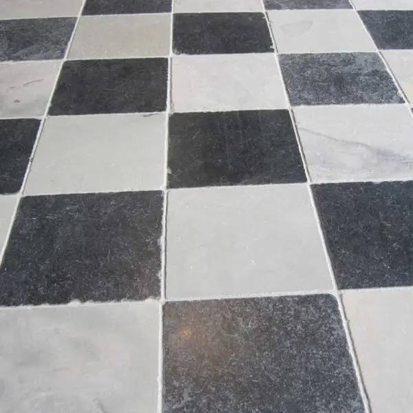 Belgravia grey and black tiles