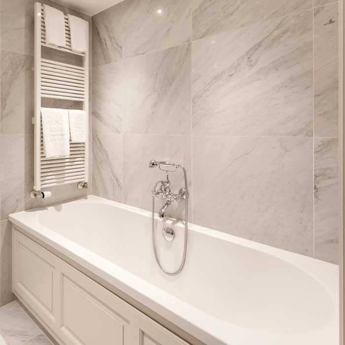 Carrara Marble Tiles C Grade, Marble Bathroom Tile