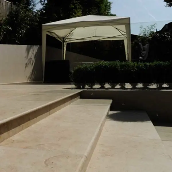 jura beige limestone paving