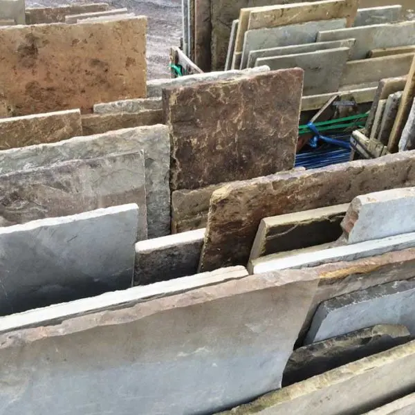 Reclaimed yorkstone