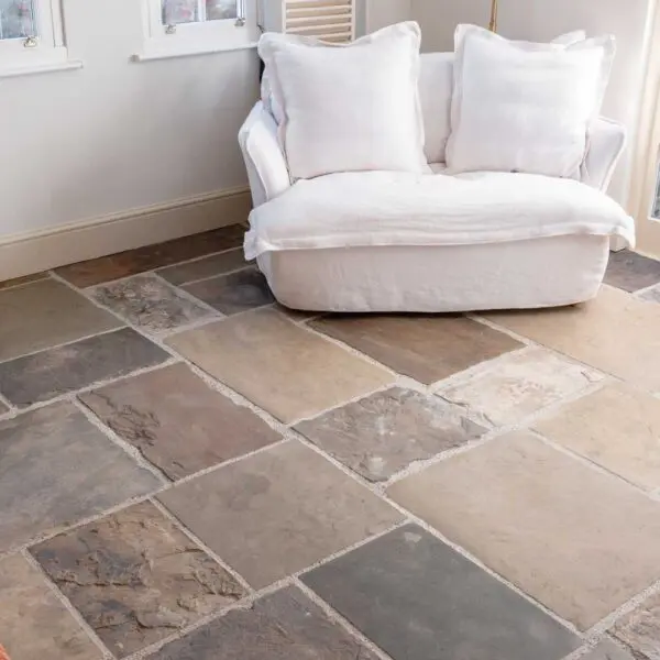 antique yorkstone flooring