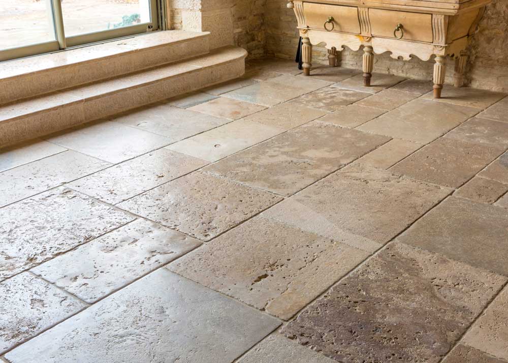 French Limestone Flooring Natural, Flagstone Floor Tiles Ireland