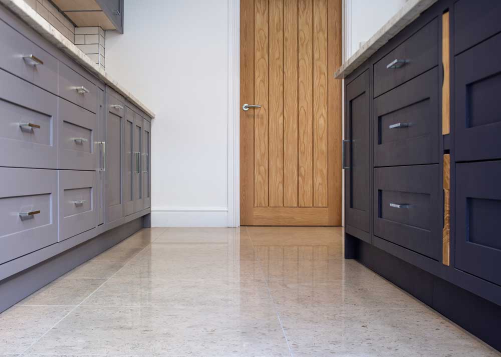 Kitchen stone tiles flooring