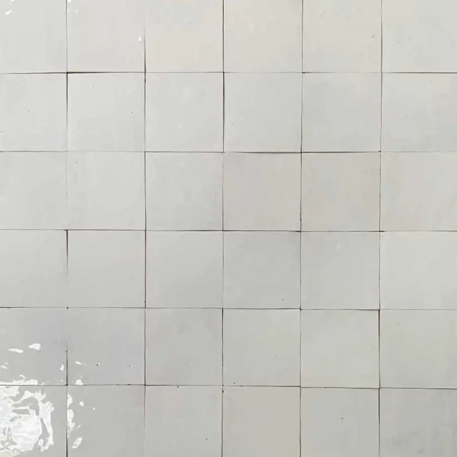 White Zellige tiles Natural Stone Consulting