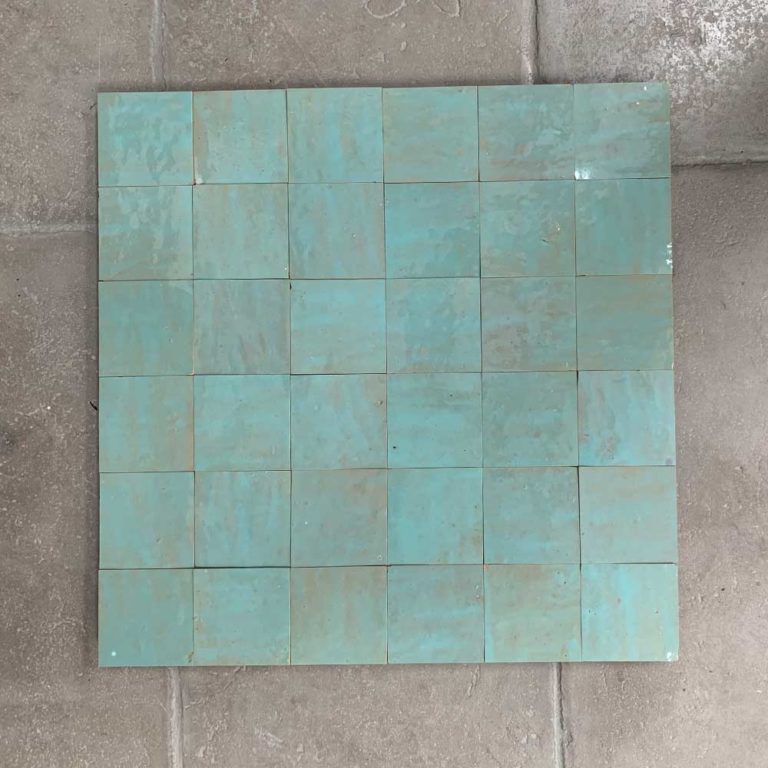 Zellige tiles handmade in Morocco from natural clay Natural Stone