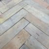 reclaimed terracotta parquet floor tiles