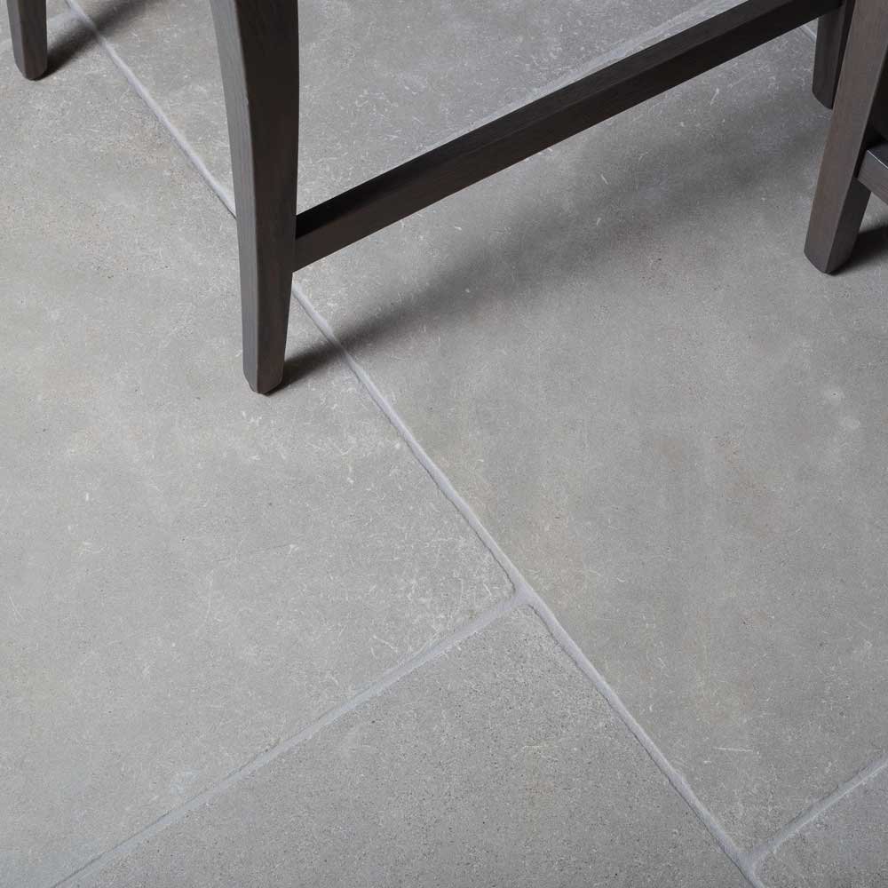 chalon pale grey limestone tiles