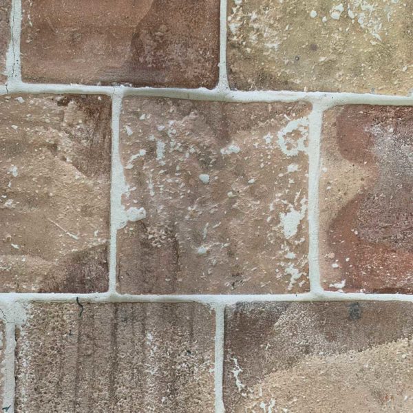 reclaimed terracotta square tiles
