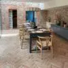 terracotta parquet