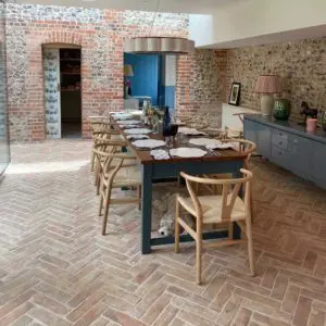 terracotta parquet