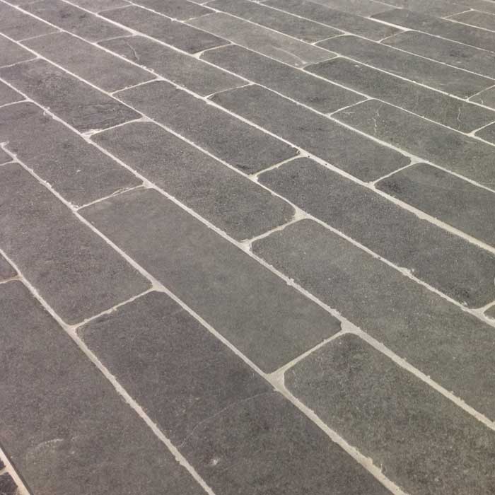 antiquedslate herringbone floor tiles