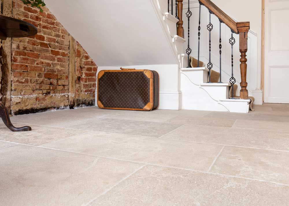 the right stone flooring for a hallway