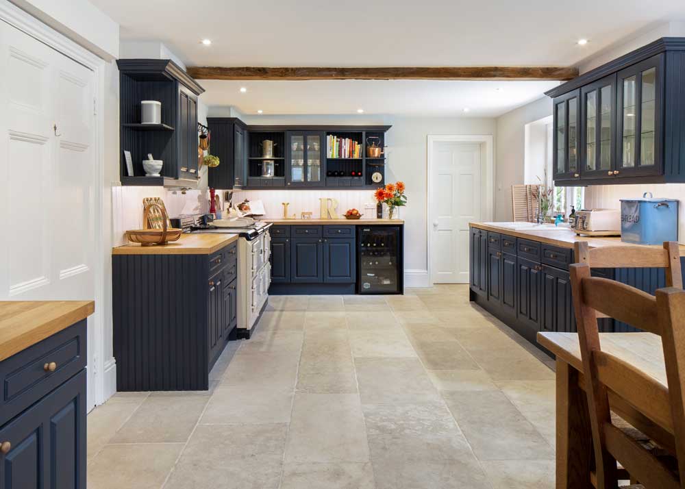 the right stone floor for a kitchen