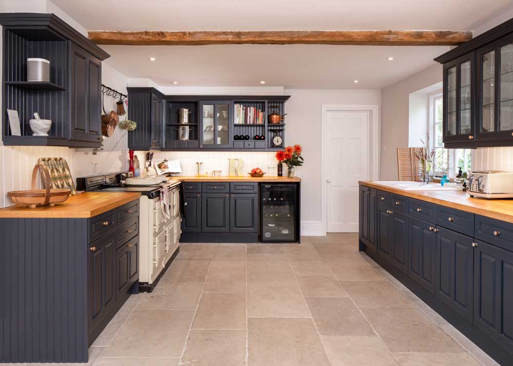 kitchen stone floor