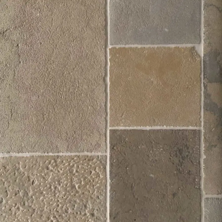 Buff Yorkshire antiqued flagstones - Natural Stone Consulting