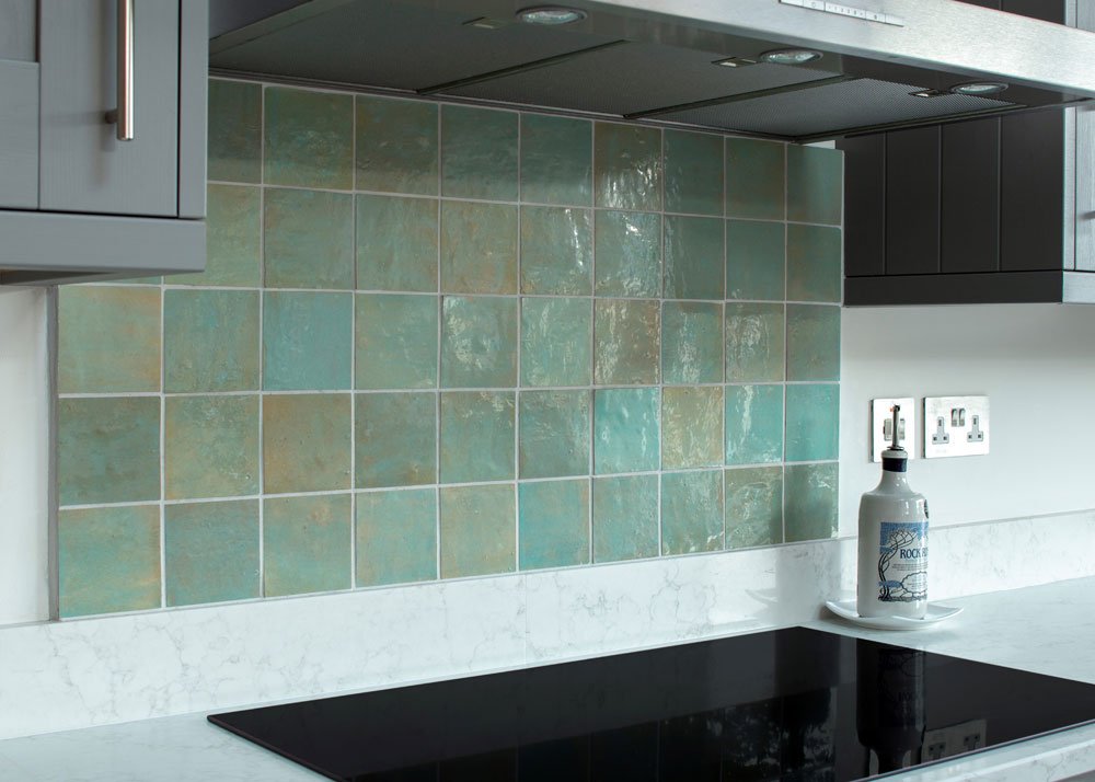 zellige tile splashback