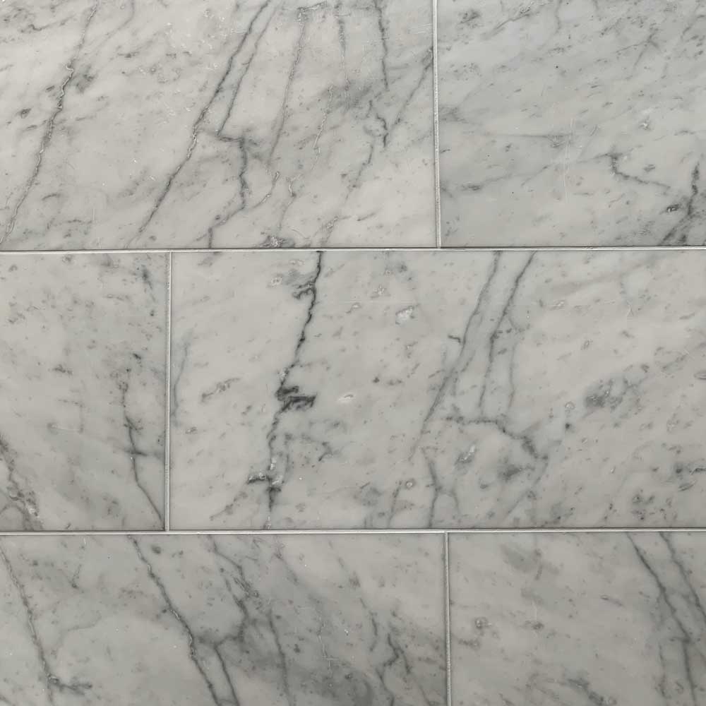 Carrara marble tiles C grade Natural Stone Consulting