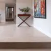 bampton aged and tumbled flagstones floor and steps
