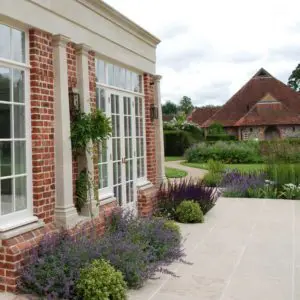 Bourton buff limestone paving