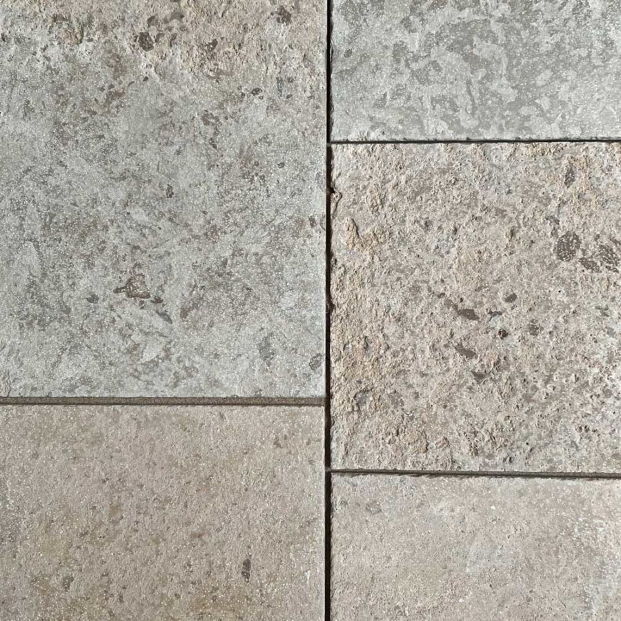 French gris limestone renaissance finish Natural Stone Consulting