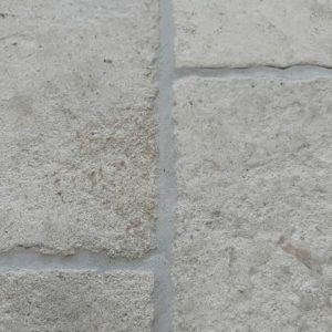 French white antiqued limestone agen finish