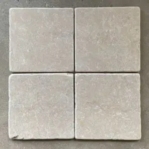 Bardolino tumbled marble tiles