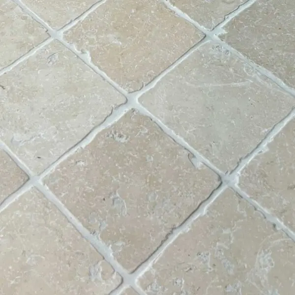 rosa tumbled marble tiles