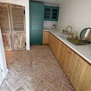 italian terracotta parquet floor