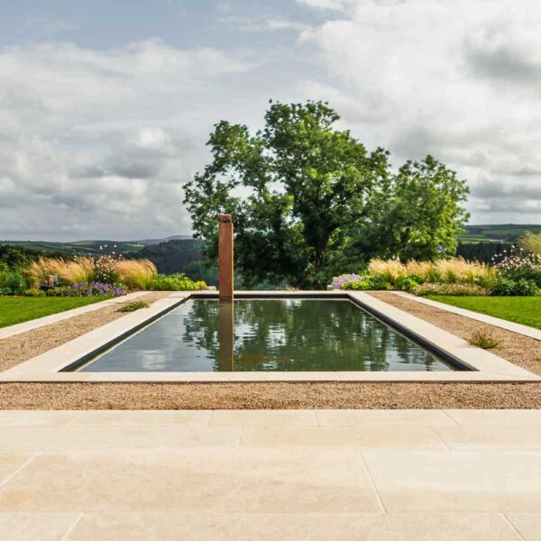 Bampton aged limestone paving