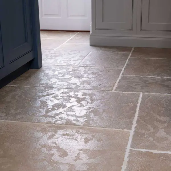 Broughton castle flagstones inside