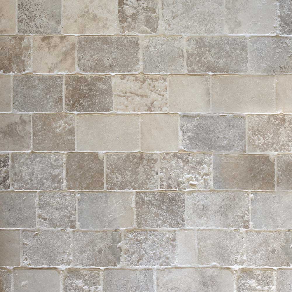 Vieux Bourgogne antiqued limestone pavers